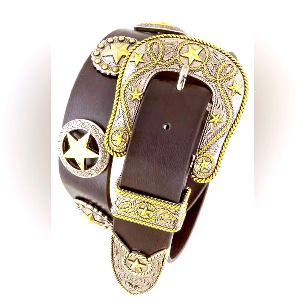 Western Concho Statement Belt